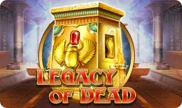 Screenshot af Legacy of Dead slot spil på Hugo Casino